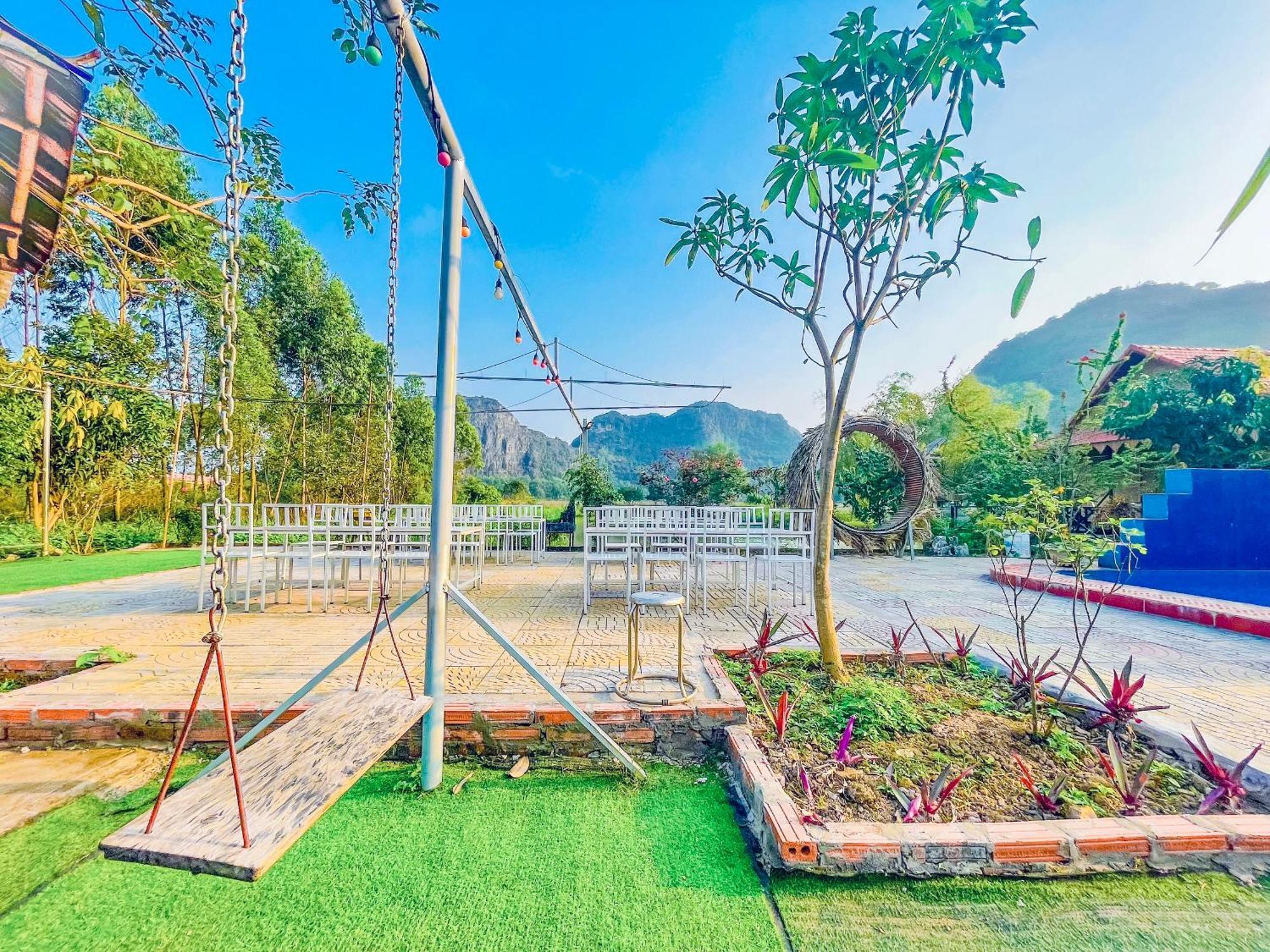 Trang An Quynh Trang Happy Homestay & Garden Ninh Bình Exteriör bild
