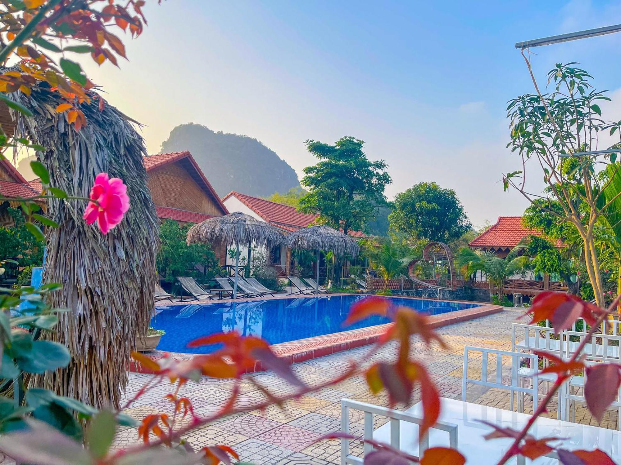 Trang An Quynh Trang Happy Homestay & Garden Ninh Bình Exteriör bild