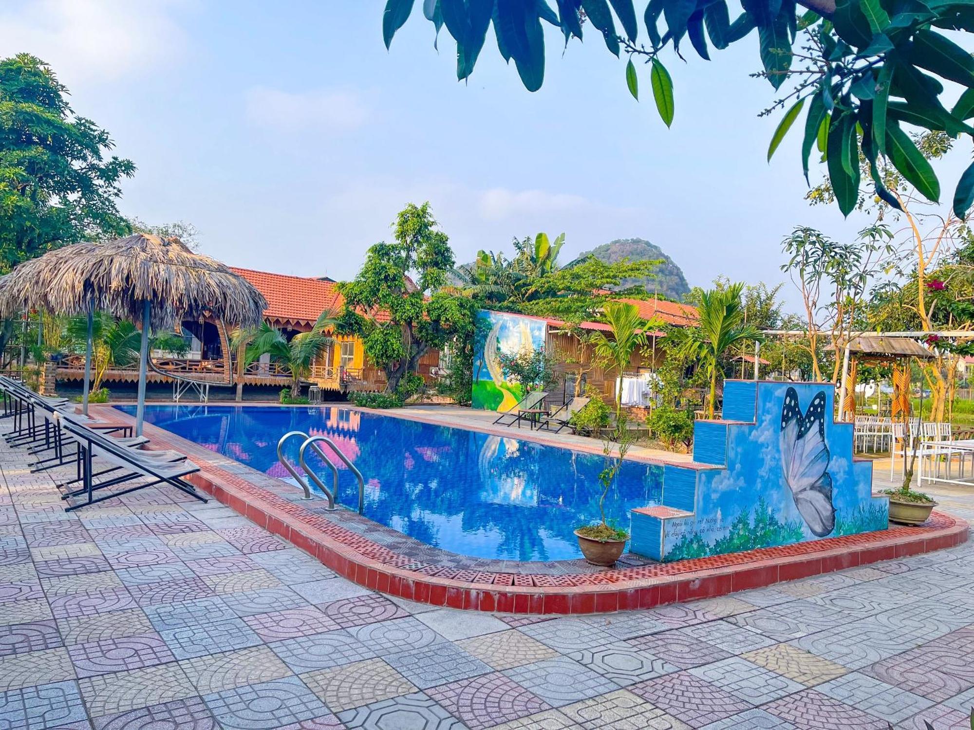 Trang An Quynh Trang Happy Homestay & Garden Ninh Bình Exteriör bild
