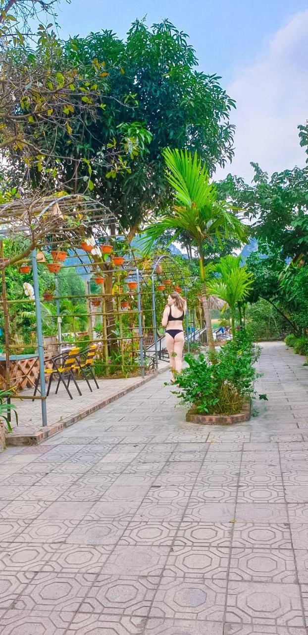 Trang An Quynh Trang Happy Homestay & Garden Ninh Bình Exteriör bild