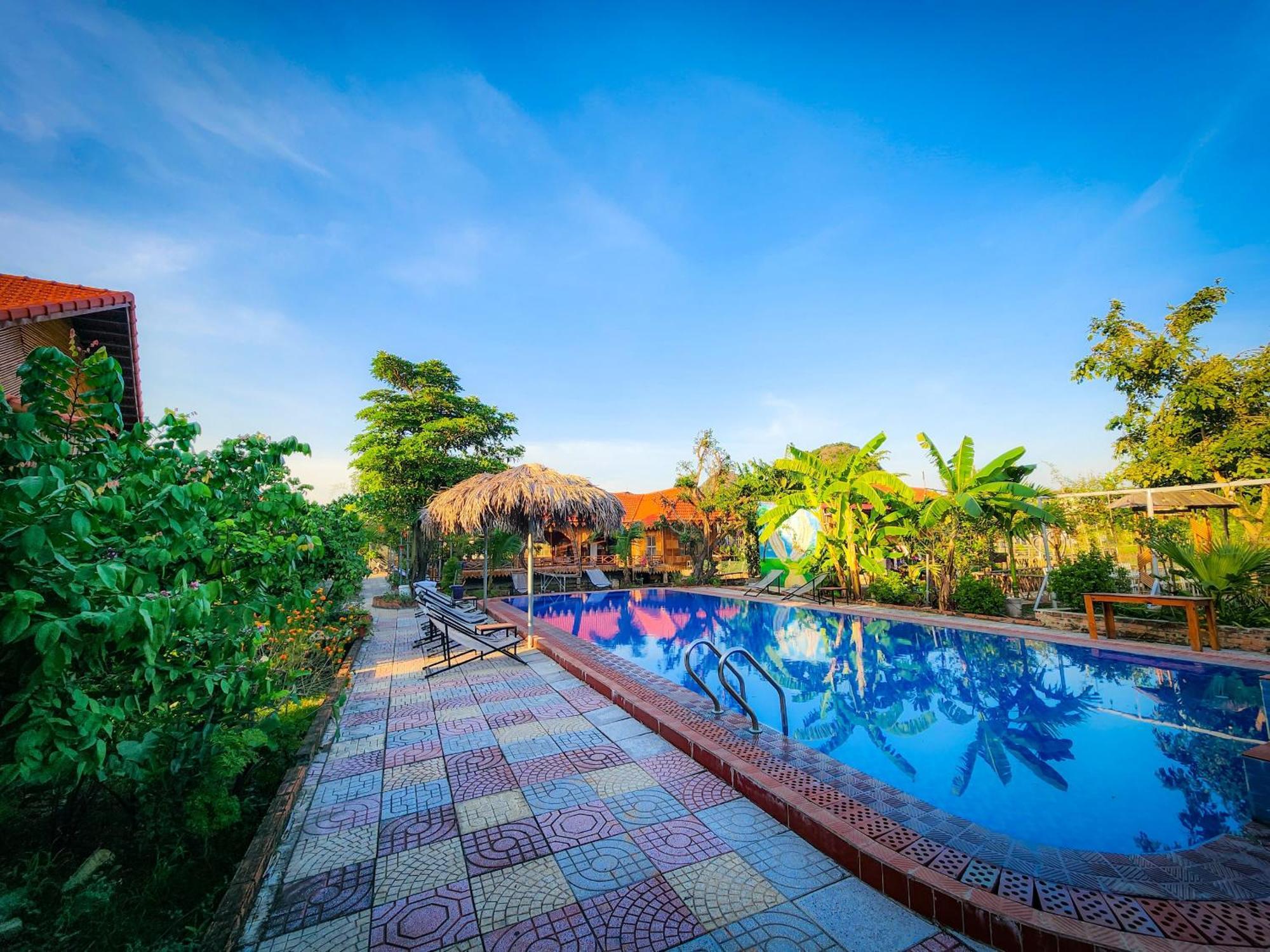 Trang An Quynh Trang Happy Homestay & Garden Ninh Bình Exteriör bild