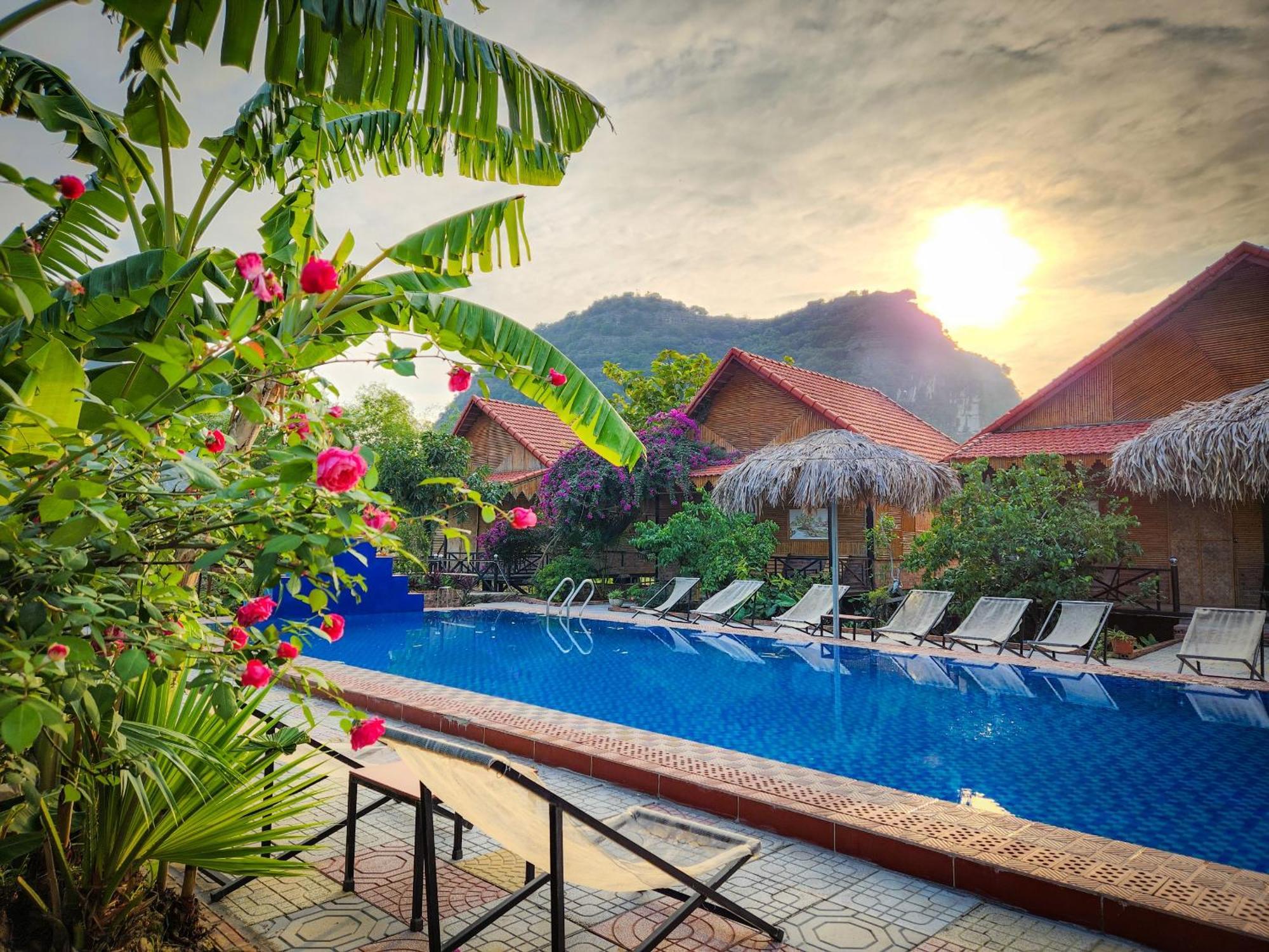 Trang An Quynh Trang Happy Homestay & Garden Ninh Bình Exteriör bild