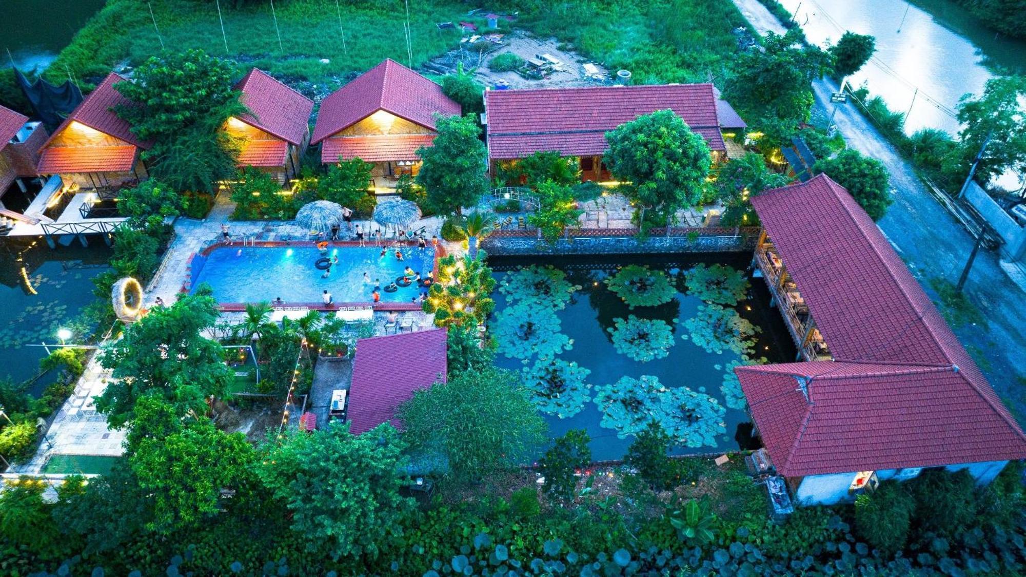 Trang An Quynh Trang Happy Homestay & Garden Ninh Bình Exteriör bild