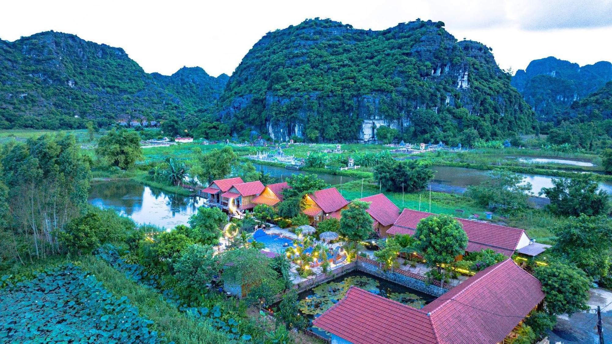 Trang An Quynh Trang Happy Homestay & Garden Ninh Bình Exteriör bild