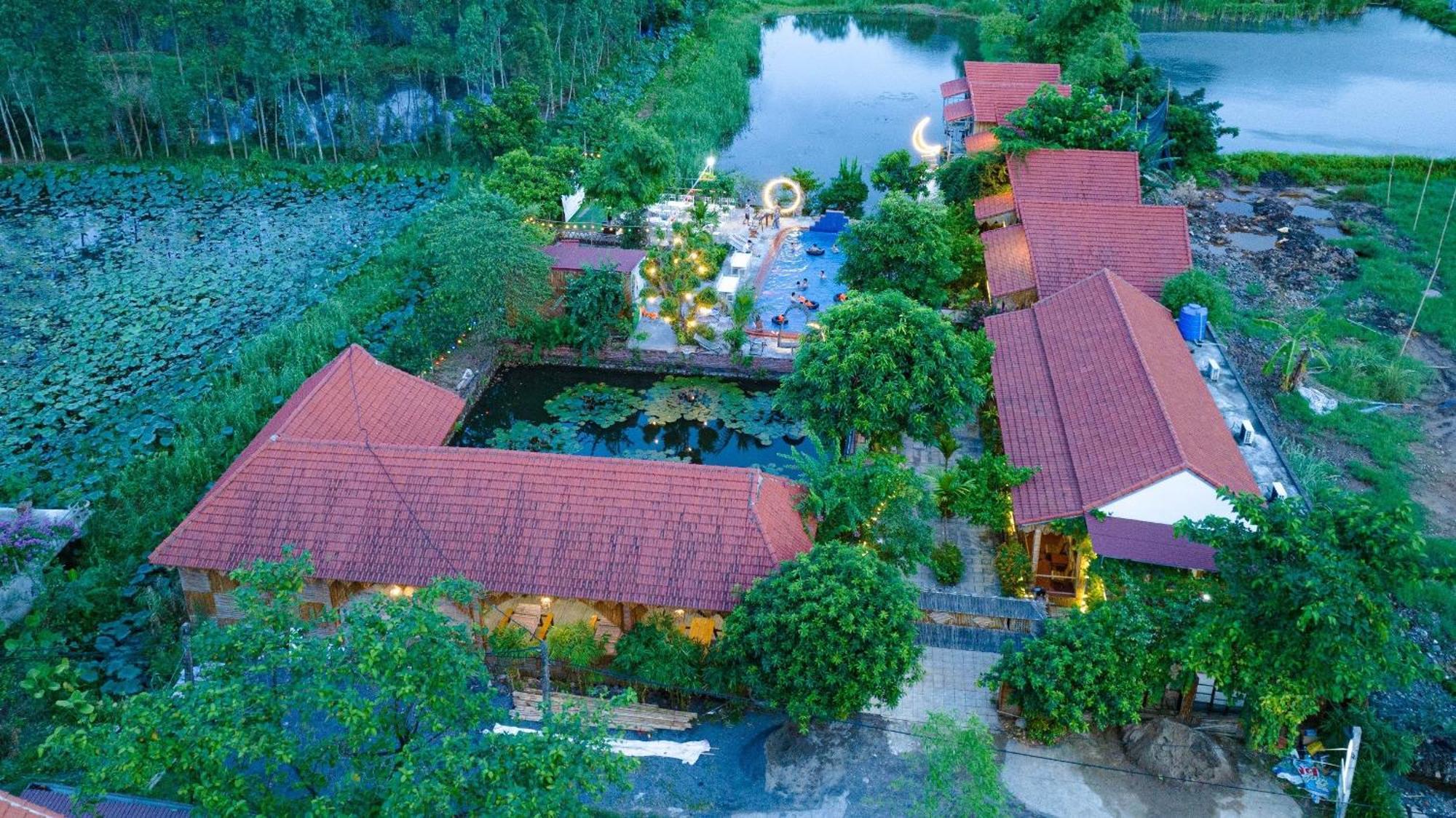 Trang An Quynh Trang Happy Homestay & Garden Ninh Bình Exteriör bild
